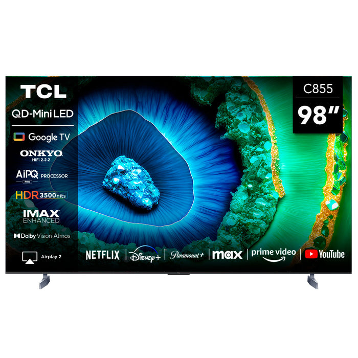 TCL 98" QLED Mini LED 4K 98C855 Smart TV