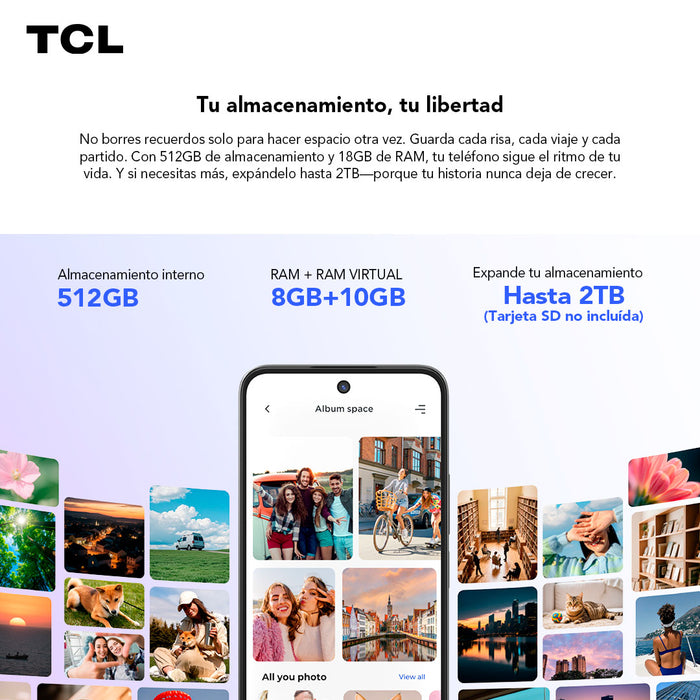Smartphone TCL 60SE 512+8GB