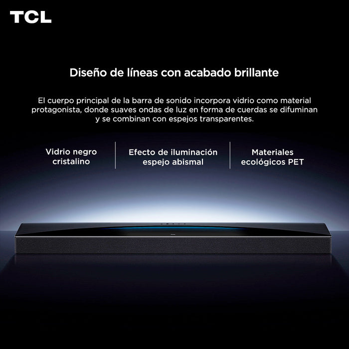 Soundbar Home Theater TCL Q85H PRO 7.1.4 Ch 860W
