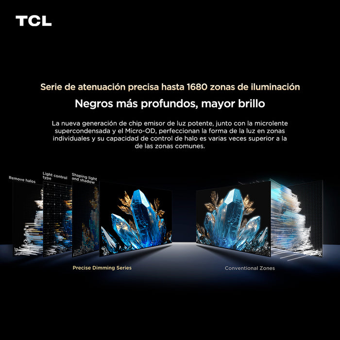 Smart TV 65" TCL 4K QLED Mini LED 65C8K
