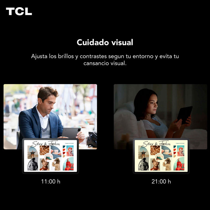 Tablet TCL NXTPAPER 11 128GB + 4GB Lápiz + Flip Case