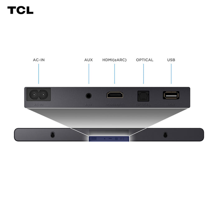 Soundbar TCL S45H 2.0 Ch 100W