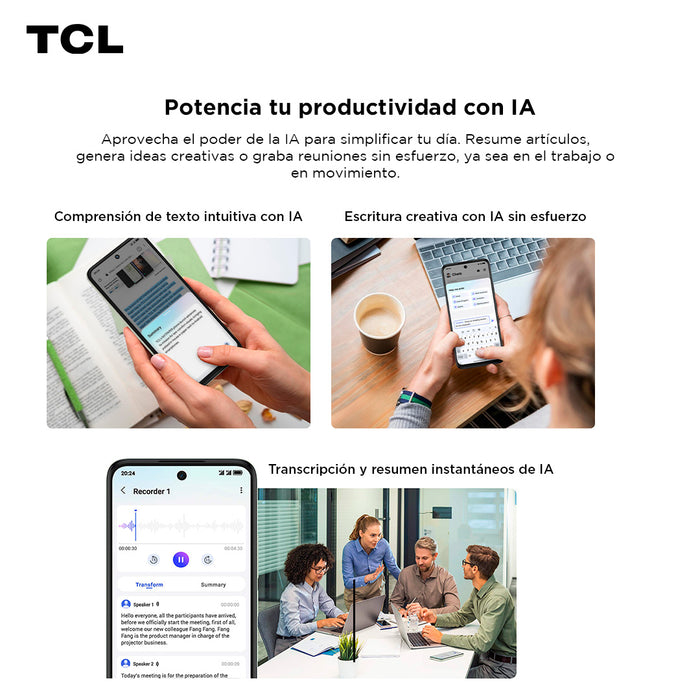 Smartphone TCL 60SE NXTPAPER 5G 256+8GB