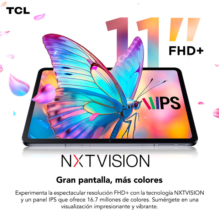 Tablet TCL TAB 11 256GB + 6GB Lápiz + Flip Case