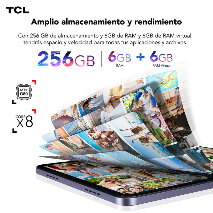 Tablet TCL TAB 11 256GB + 6GB Lápiz + Flip Case