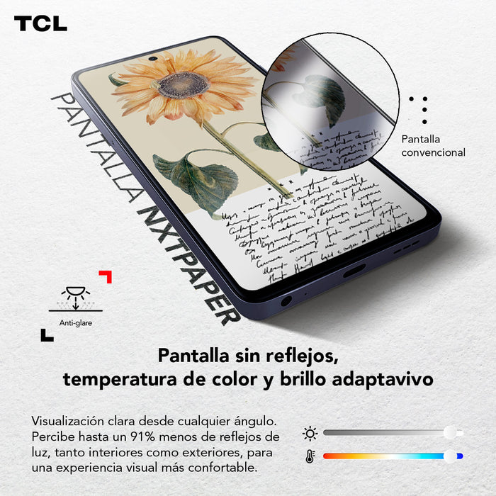 Smartphone TCL 50 PRO NXTPAPER 5G 512GB + Lápiz