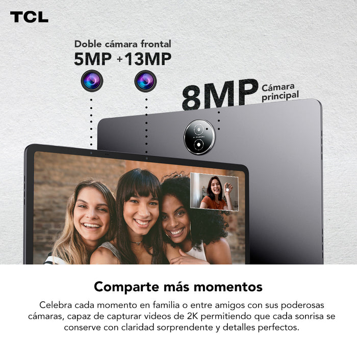 Tablet TCL NXTPAPER 14 256GB + 8GB Lápiz + Flip Case