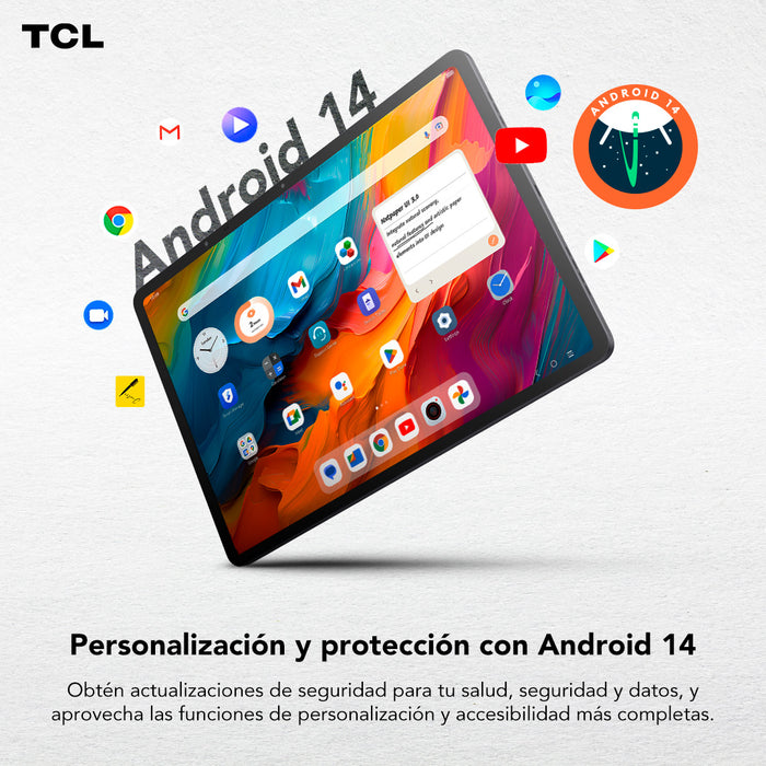 Tablet TCL NXTPAPER 14 256GB + 8GB Lápiz + Flip Case