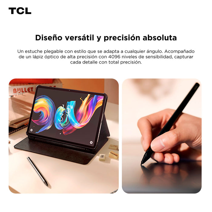Tablet TCL NXTPAPER 11 Plus 256GB + 8GB Lápiz + Flip Case