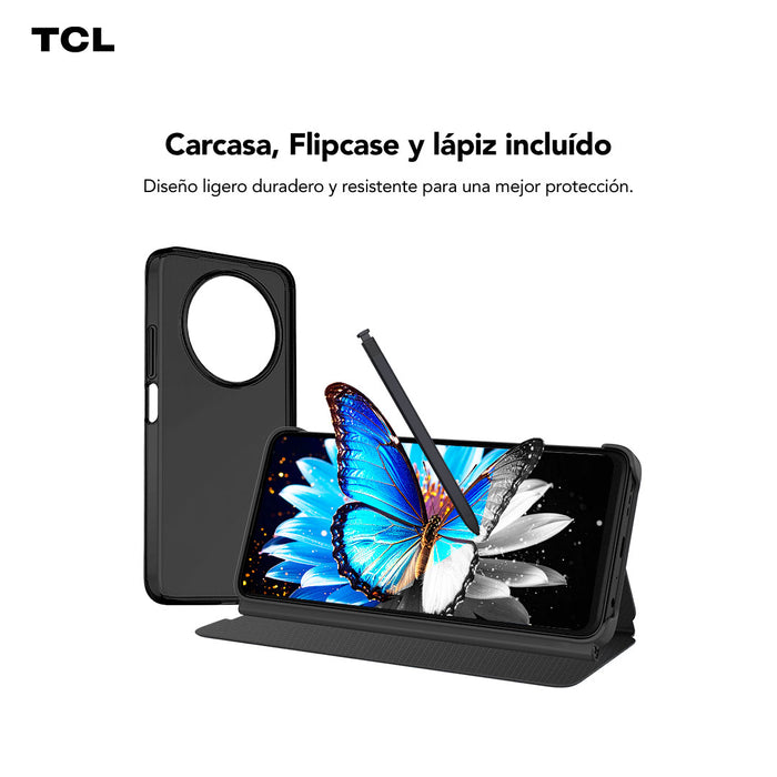 Smartphone TCL 60 NXTPAPER 512GB + Lápiz + Flip Case