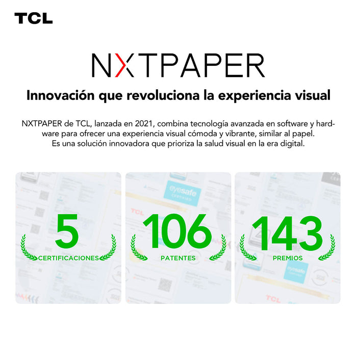 Smartphone TCL 60 NXTPAPER 512GB + Lápiz + Flip Case