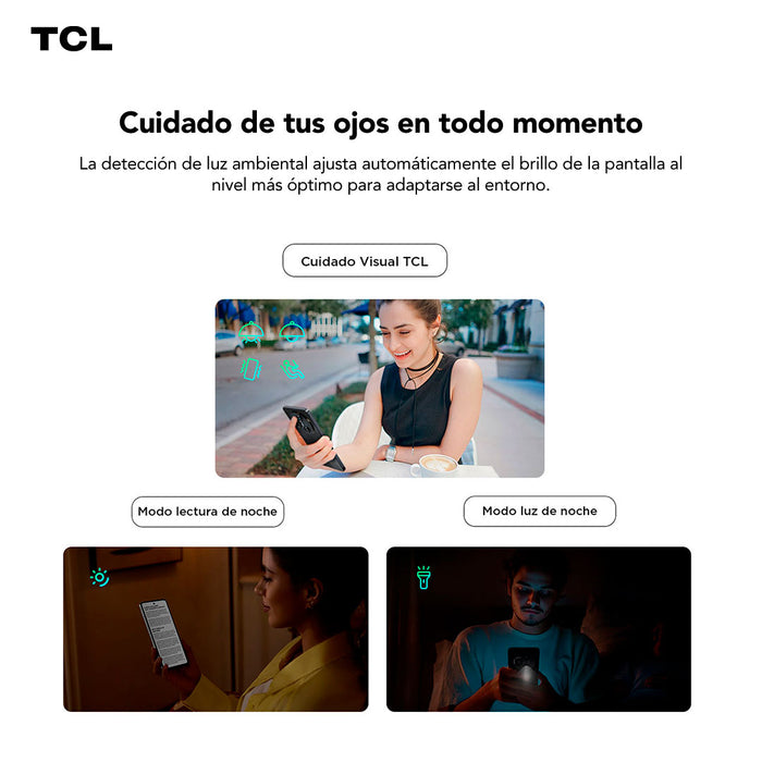 Smartphone TCL 60 NXTPAPER 512GB + Lápiz + Flip Case