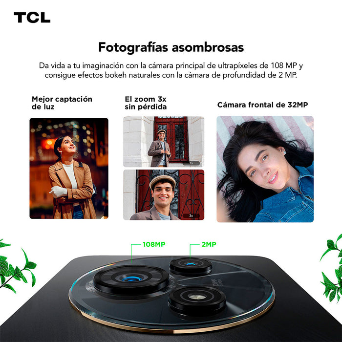 Smartphone TCL 60 NXTPAPER 512GB + Lápiz + Flip Case