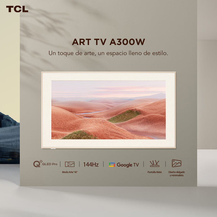 Smart TV TCL 55" QLED ART TV 55A300W