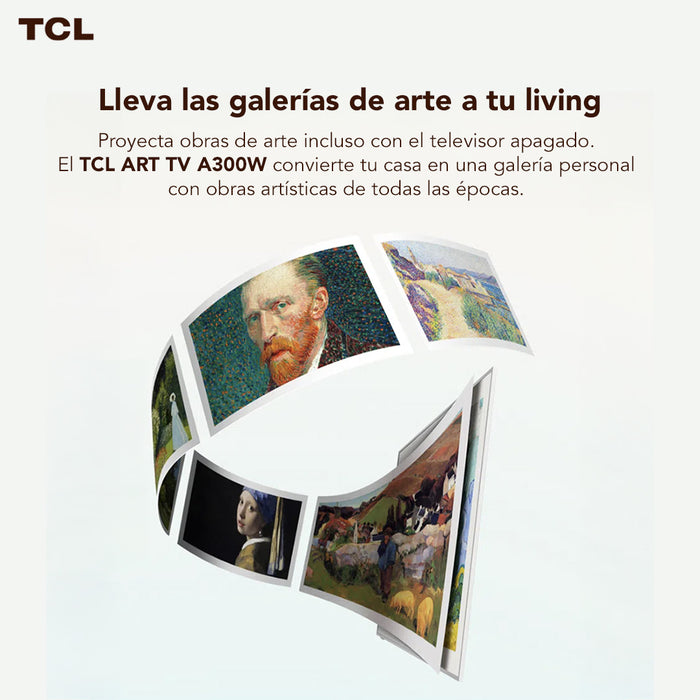 Smart TV TCL 55" QLED ART TV 55A300W