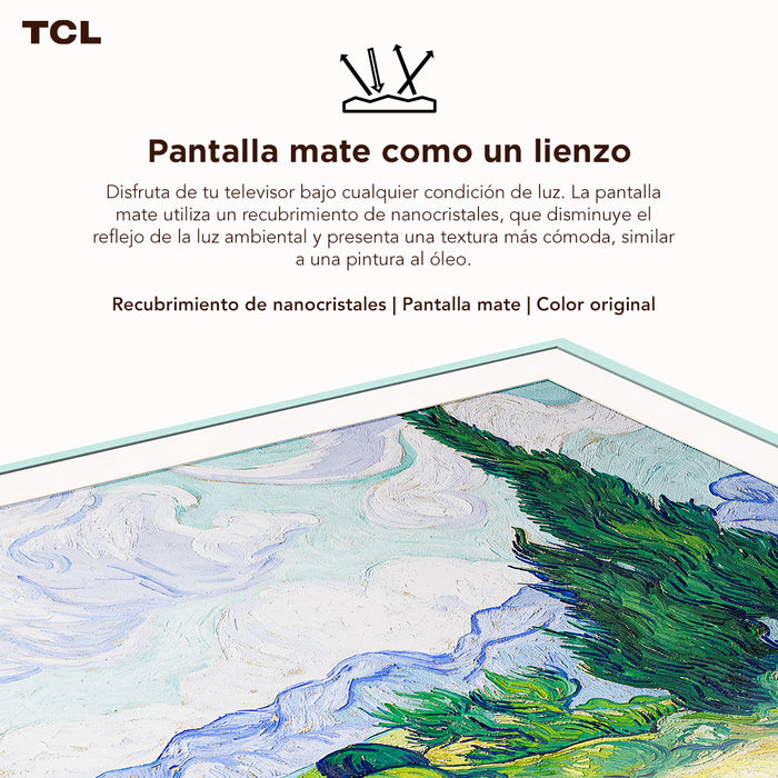 Smart TV TCL 55" QLED ART TV 55A300W