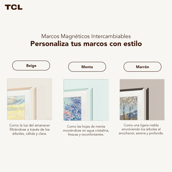 Smart TV TCL 55" QLED ART TV 55A300W