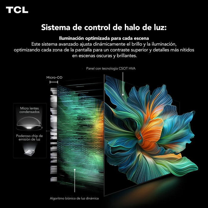 Smart TV 85" TCL 4K QLED Mini LED 85C6K