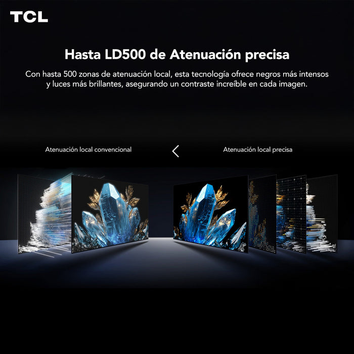 Smart TV 85" TCL 4K QLED Mini LED 85C6K