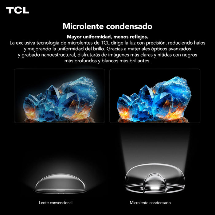 Smart TV 85" TCL 4K QLED Mini LED 85C6K