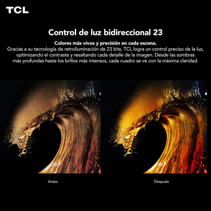 Smart TV 85" TCL 4K QLED Mini LED 85C6K