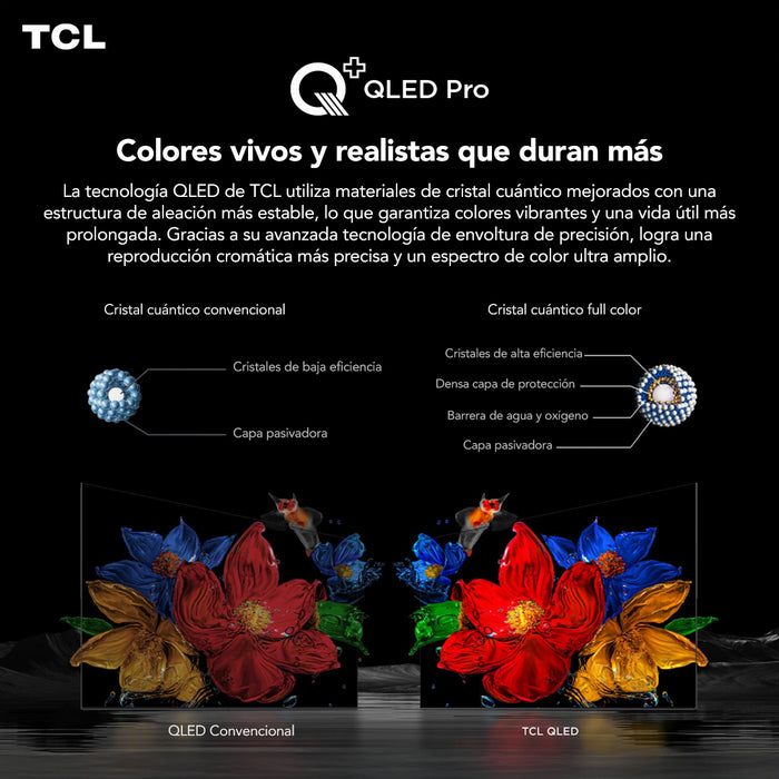 Smart TV 85" TCL 4K QLED Mini LED 85C6K