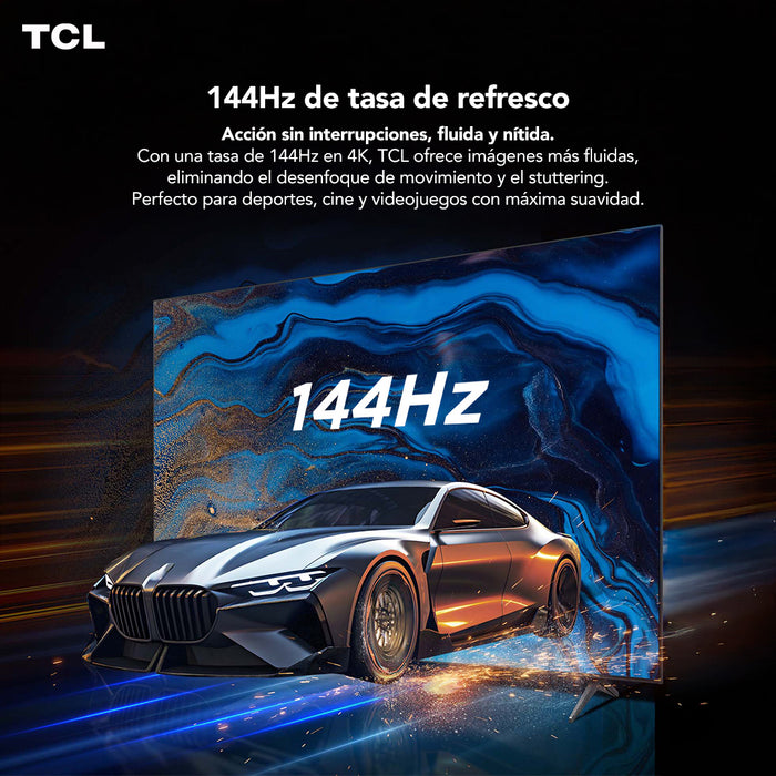 Smart TV 85" TCL 4K QLED Mini LED 85C6K