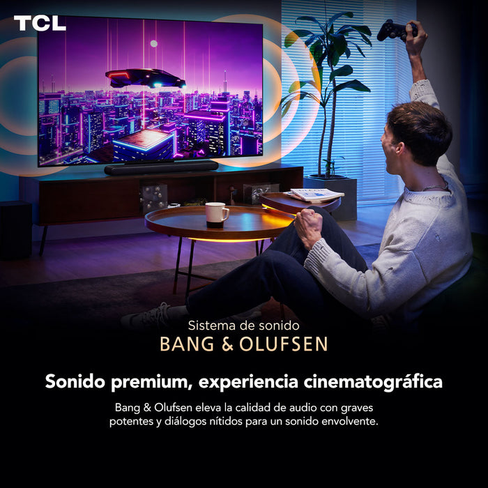 Smart TV 55" TCL 4K QLED Mini LED 55C7K