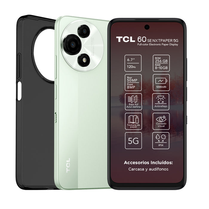 Smartphone TCL 60SE NXTPAPER 5G 256+8GB