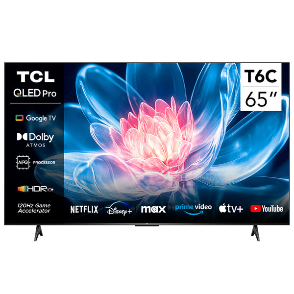 Smart TV 65" TCL 4K UHD QLED 65T6C