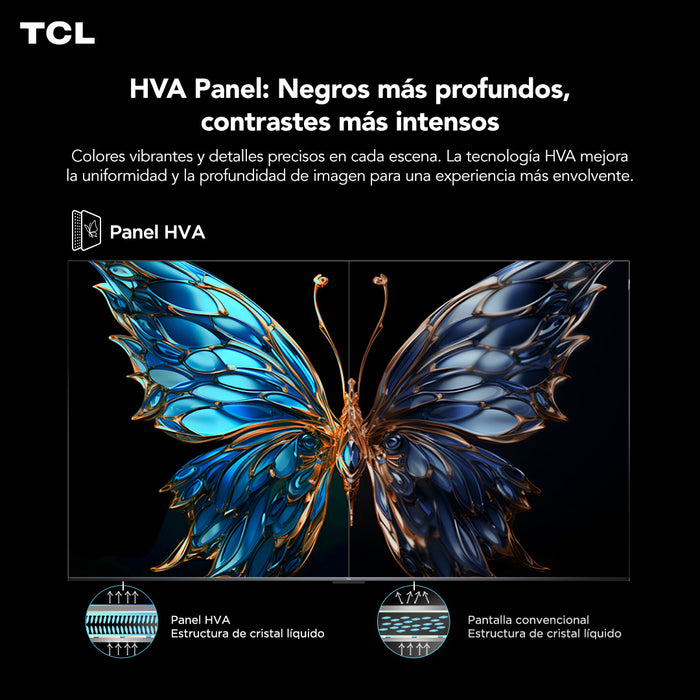 Smart TV 65" TCL 4K UHD 65V6C