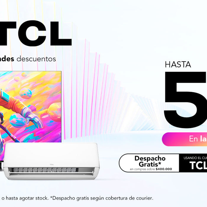 Cyber TCL: Increíbles descuentos de hasta 50% en Smartphones y Smart TVs ¡Revoluciona tu entretenimiento con TCL!