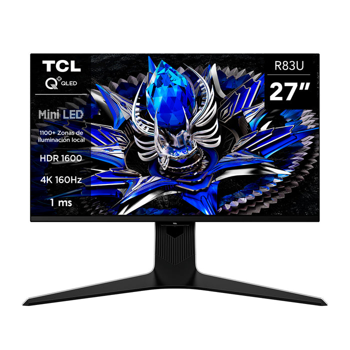 Monitor Gamer TCL 27" R83U 160Hz 4K QD-MiniLED 1ms