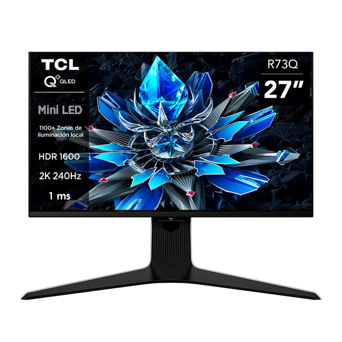 Monitor Gamer TCL 27" R73Q 240Hz HDR QD-MiniLED 1ms