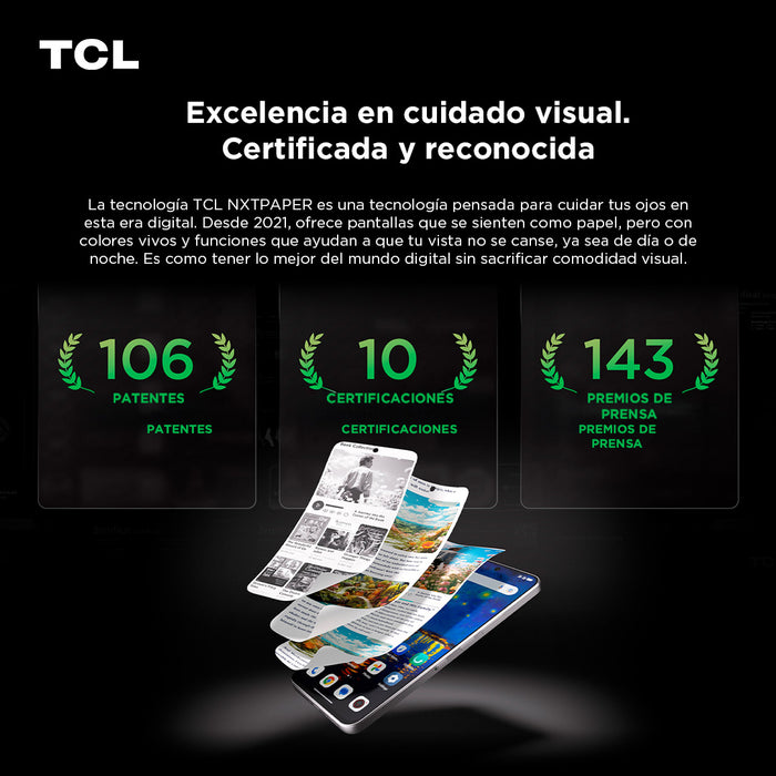 Smartphone TCL 60 NXTPAPER ULTRA 512GB + Lápiz + Flip Case