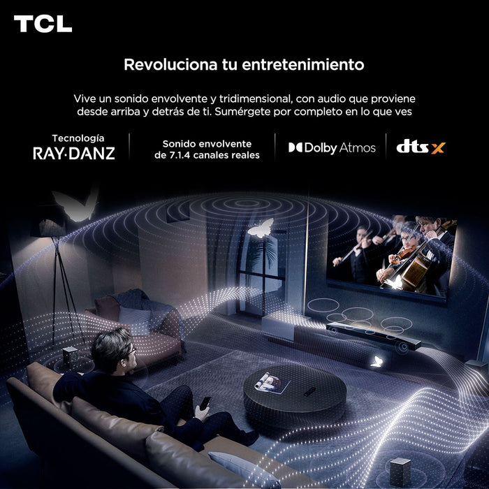 Soundbar Home Theater TCL Q85H PRO 7.1.4 Ch 860W