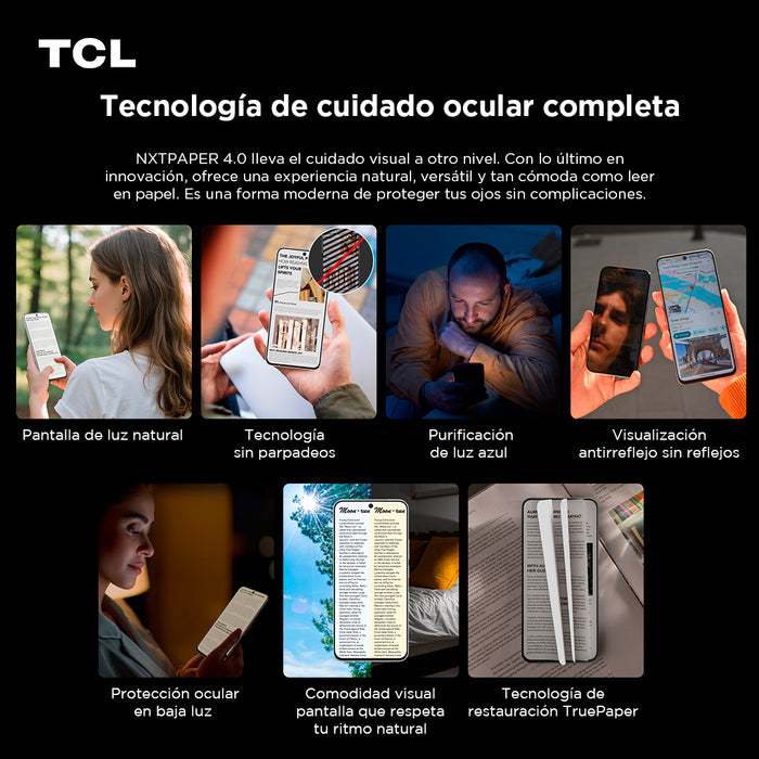 Smartphone TCL 60 NXTPAPER ULTRA 512GB + Lápiz + Flip Case
