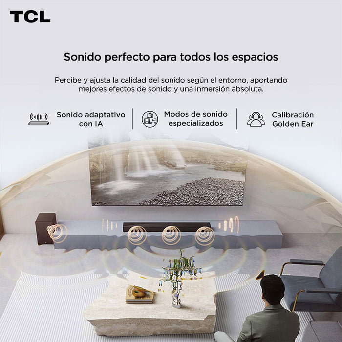 Soundbar Premium TCL Q65H 5.1 Ch 150W + Subwoofer