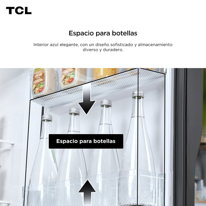 Refrigerador Side by Side TCL 631L P650SB