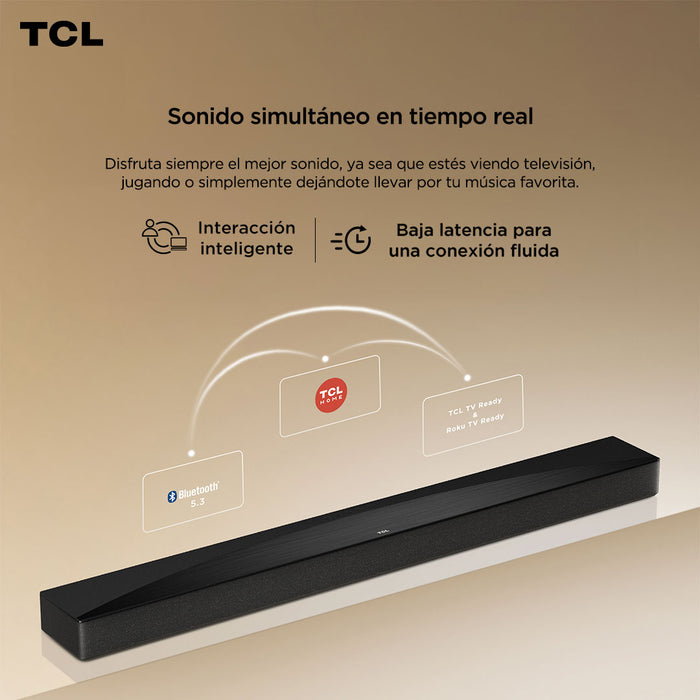 Soundbar Premium TCL Q65H 5.1 Ch 150W + Subwoofer