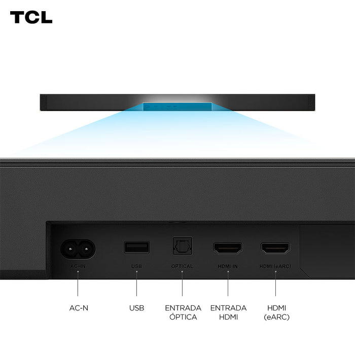Soundbar Premium TCL Q65H 5.1 Ch 150W + Subwoofer