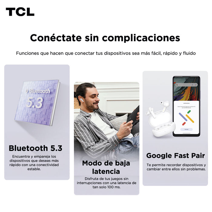 Audífonos Bluetooth TCL Move Audio Go TW421