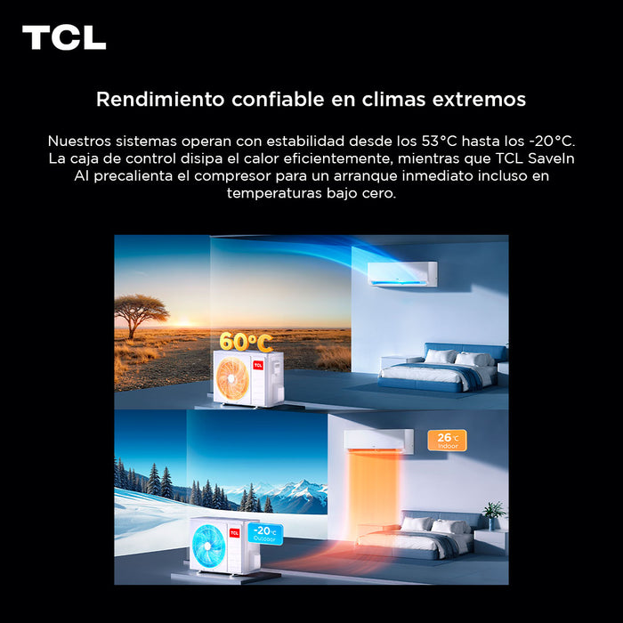 Aire Acondicionado Inverter TCL SaveIN 18000 BTU WIFI