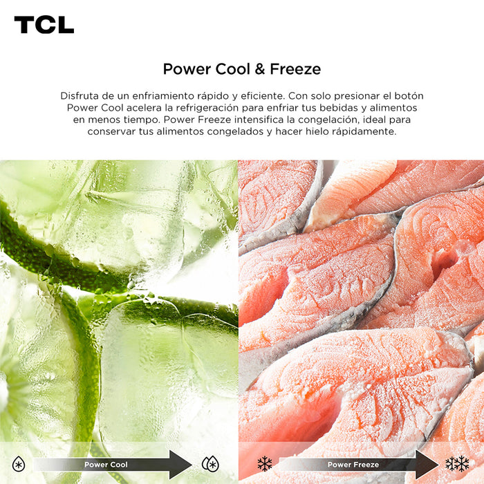 Refrigerador Side by Side TCL 631L P650SB