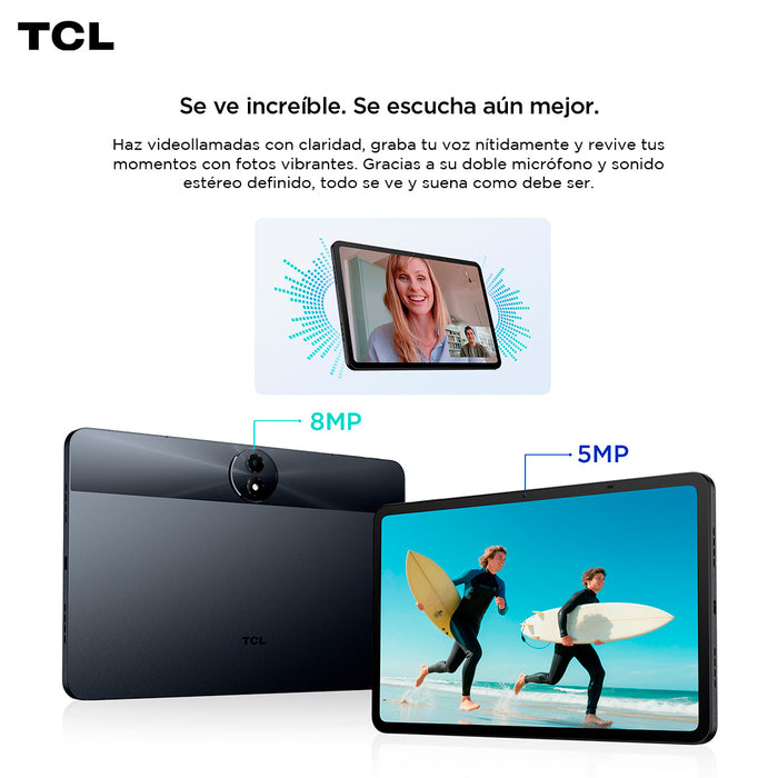 Tablet TCL NXTPAPER 11 Gen2 128GB + 8GB Lápiz + Flip Case