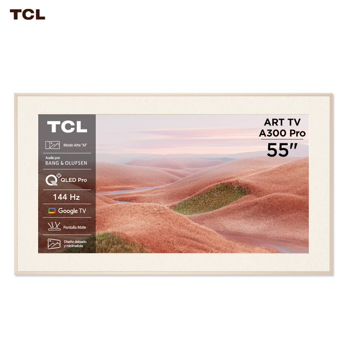 TCL 55" QLED ART TV A300 Pro