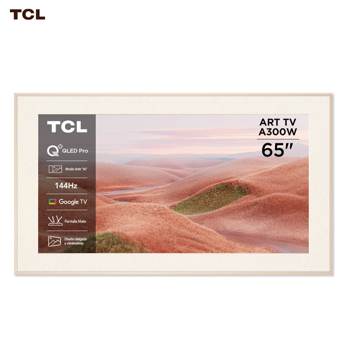 TCL 65" QLED ART TV A300W