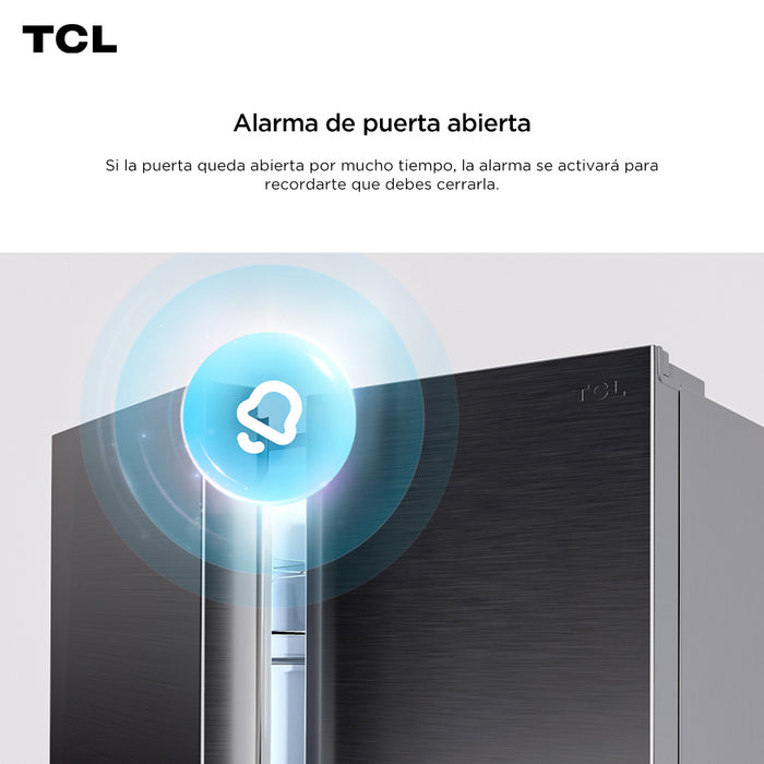 Refrigerador Side by Side TCL 631L P650SB