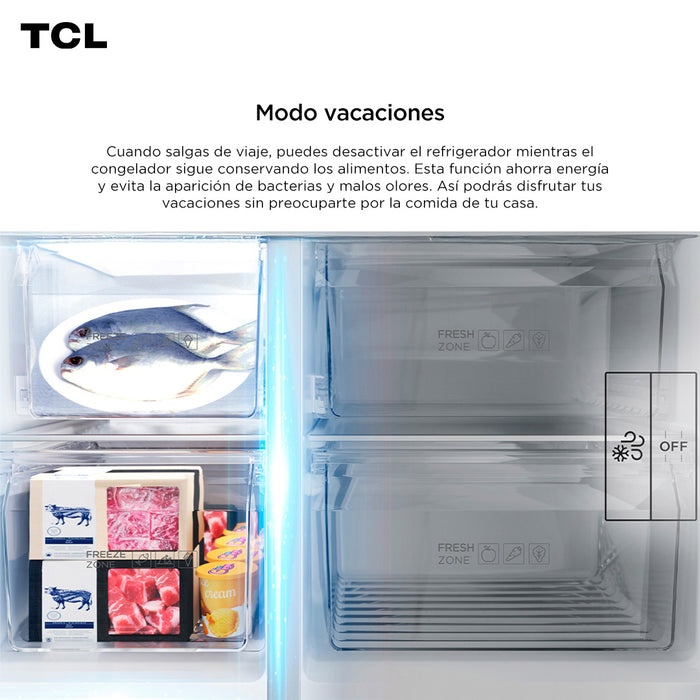 Refrigerador Side by Side TCL 631L P650SB