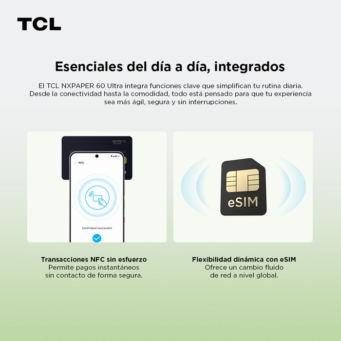Smartphone TCL 60 NXTPAPER ULTRA 512GB + Lápiz + Flip Case